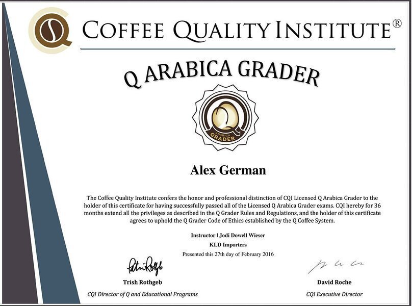 Курс на качество: как я получал сертификат Q-грейдера