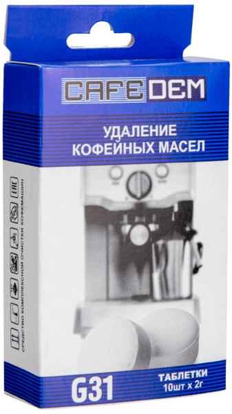 Чистящее средство от масел Cafedem G31 фото Чистящее средство от масел Cafedem G31 свежеобжаренный кофе