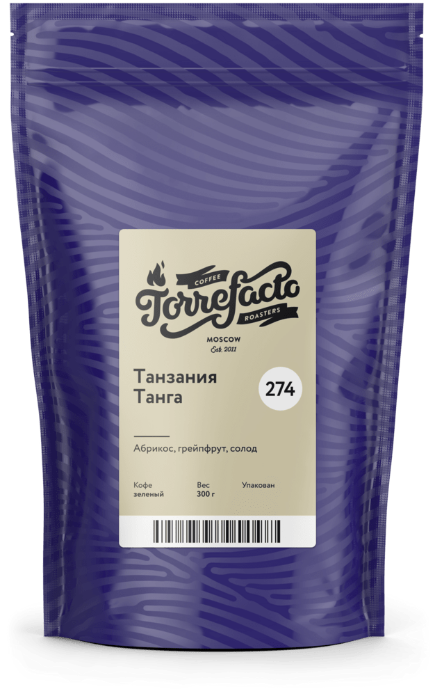 Танзания Танга зеленый кофе фото