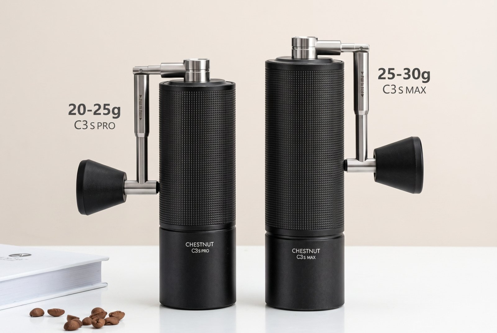 Кофемолка ручная Timemore Chestnut C3S Max свежеобжаренный кофе