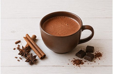 Какао на воде со специями
