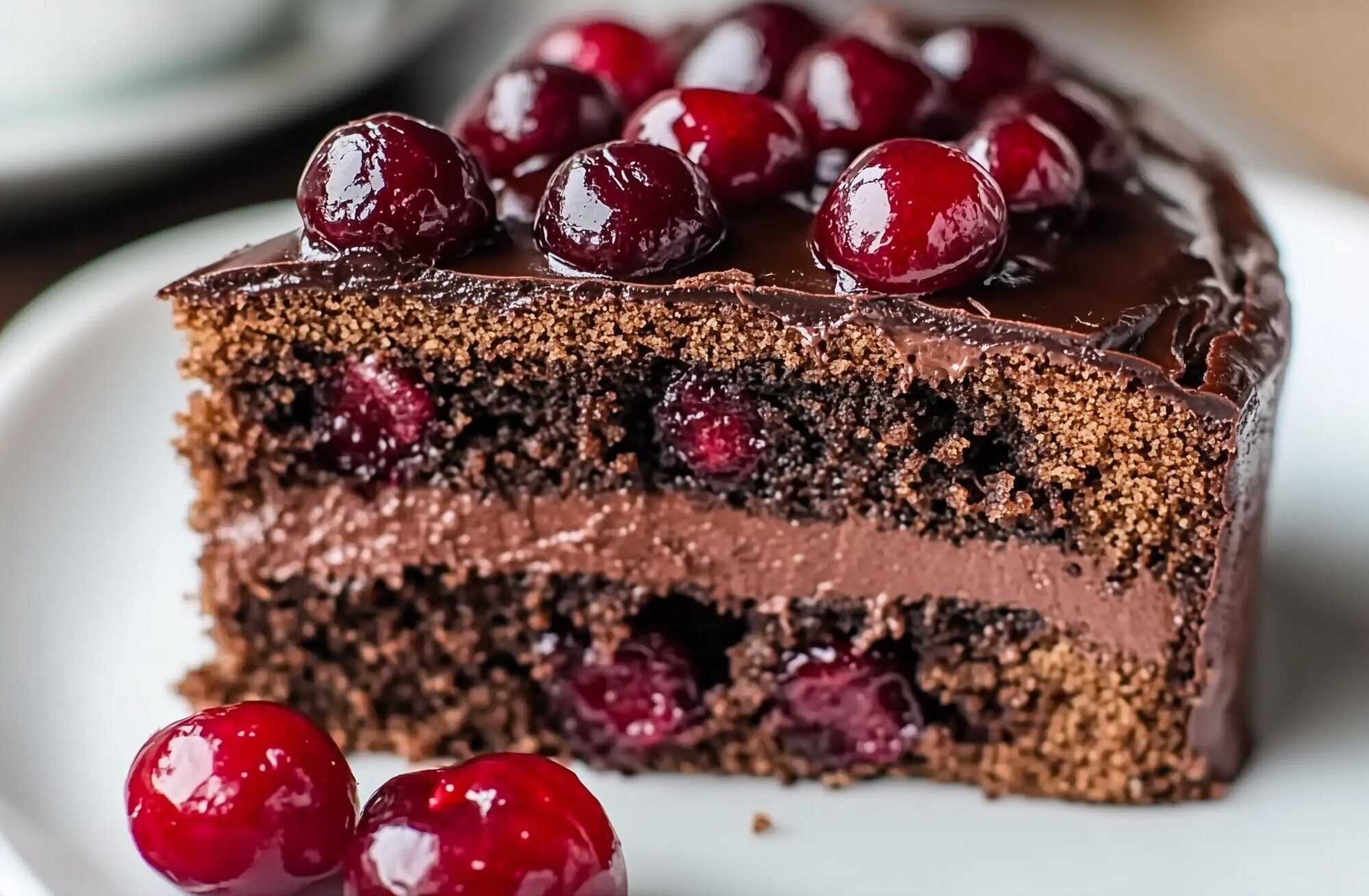 Пирог с вишней