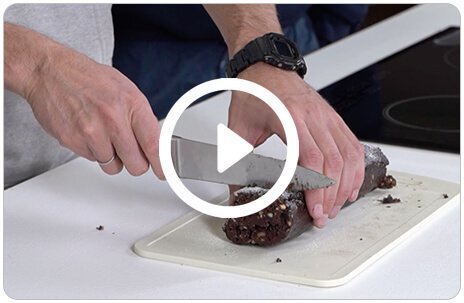 Шоколадная «колбаса»