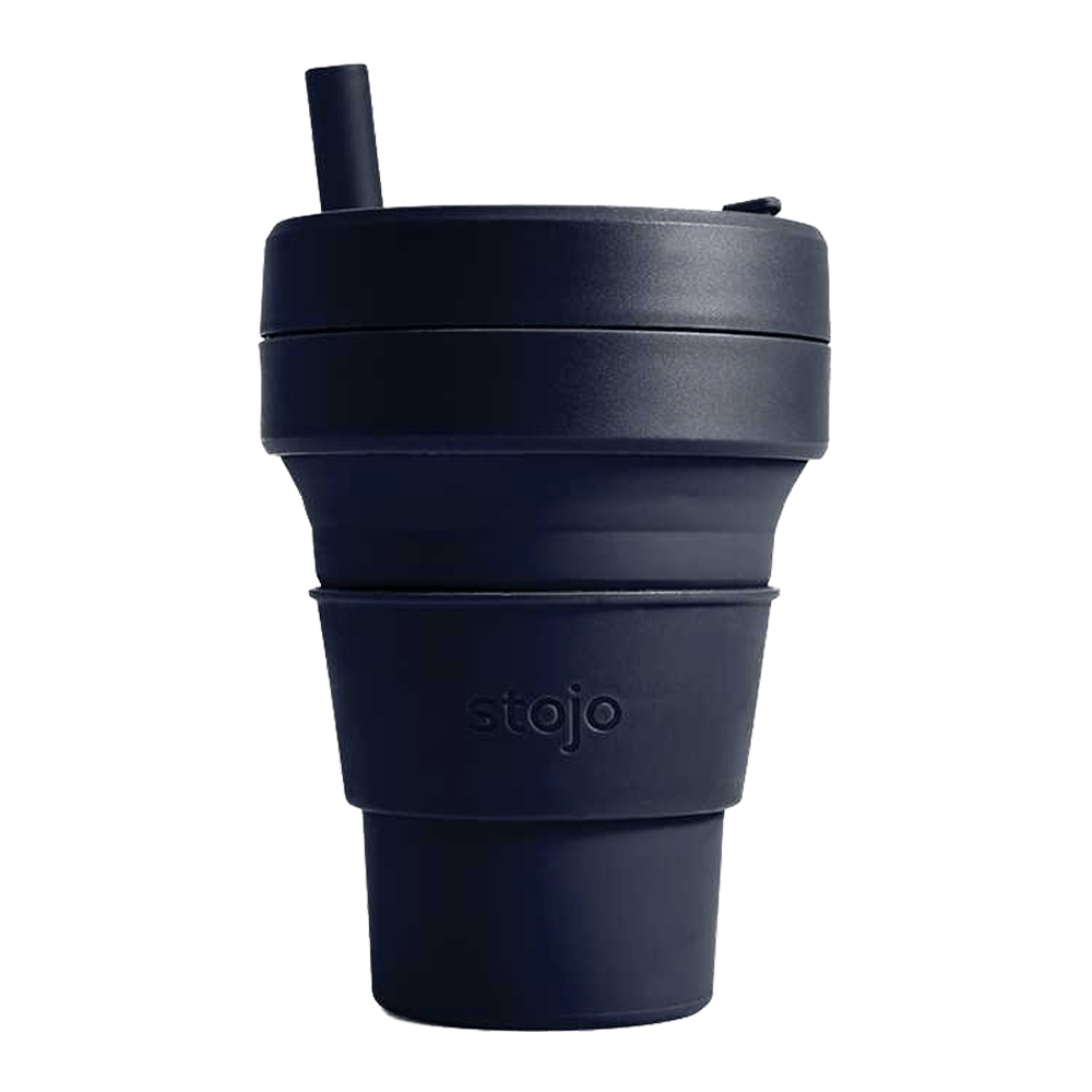 Складной стакан Stojo Biggie - синие джинсы 2290₽