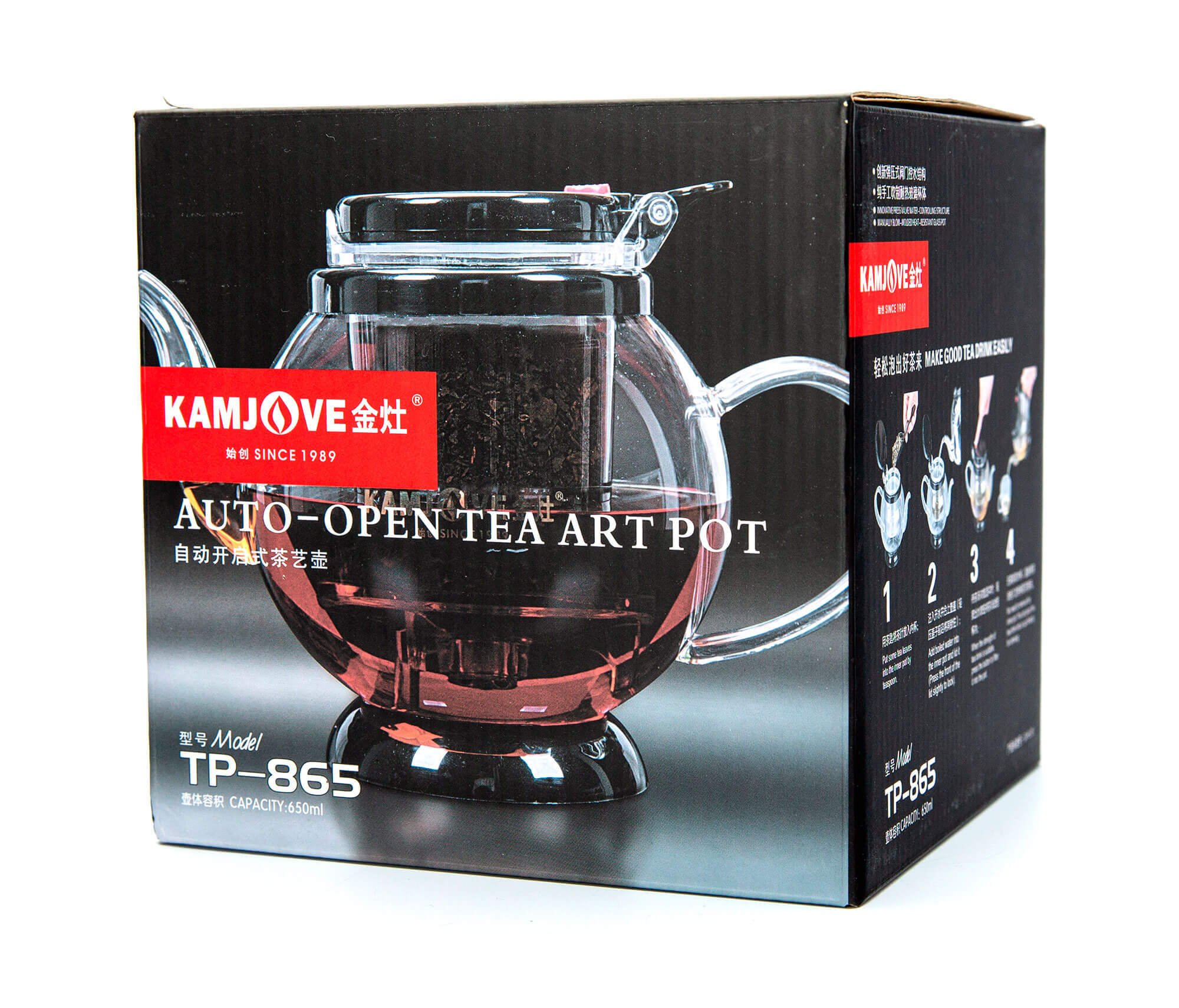 Заварочный чайник Kamjove TP-865 фото