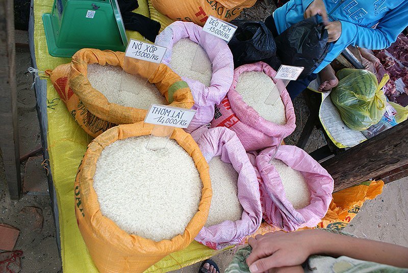 Рис на вьетнамском рынке – блог обжарщиков Torrefacto