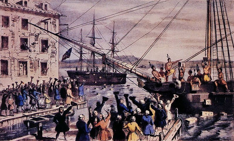 Бостонское чаепитие, литография, 1846 г. – блог обжарщиков Torrefacto Бостонское чаепитие, литография, 1846 г. – блог обжарщиков Torrefacto