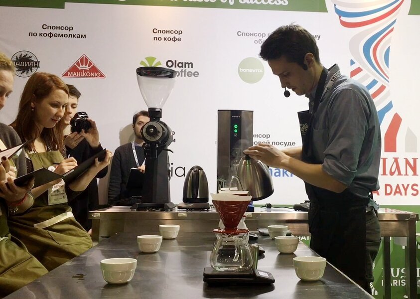 Себя показать и на других посмотреть. Torrefacto на Russian Barista Days Себя показать и на других посмотреть. Torrefacto на Russian Barista Days