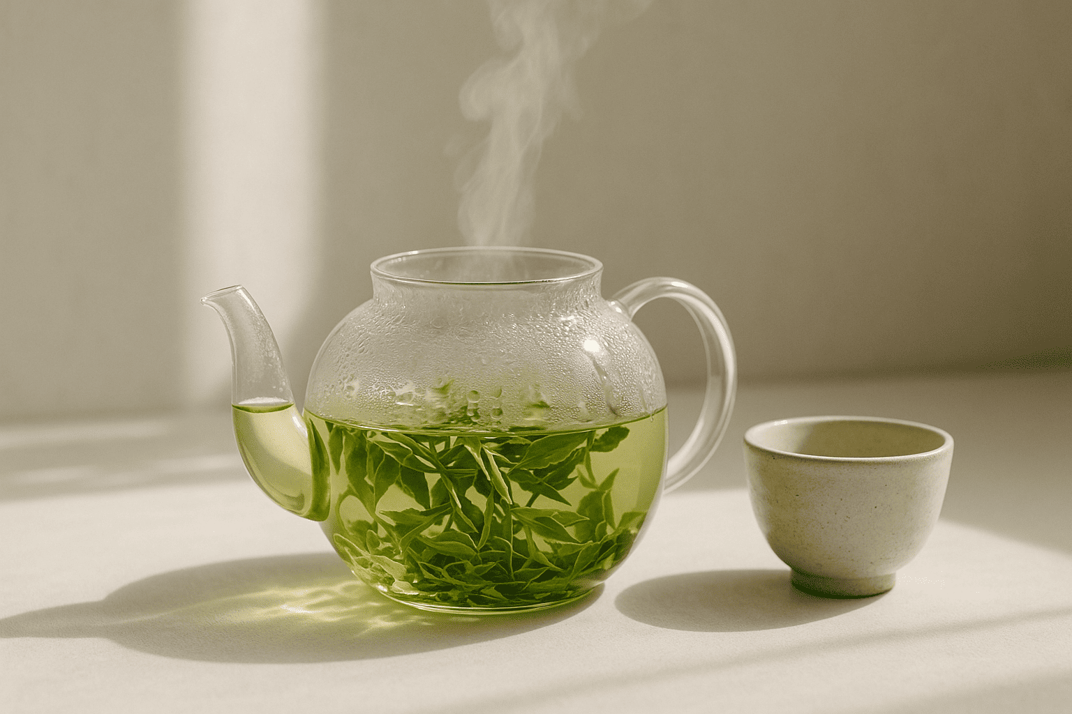 Как L-теанин и кофеин в зеленом чае создают эффект «спокойной бодрости»