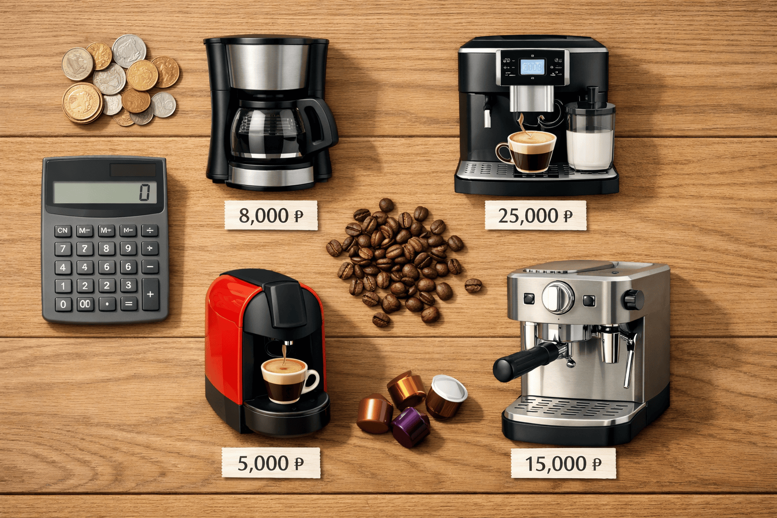 Как выбрать свою первую кофемашину: 5 ключевых вопросов перед покупкой