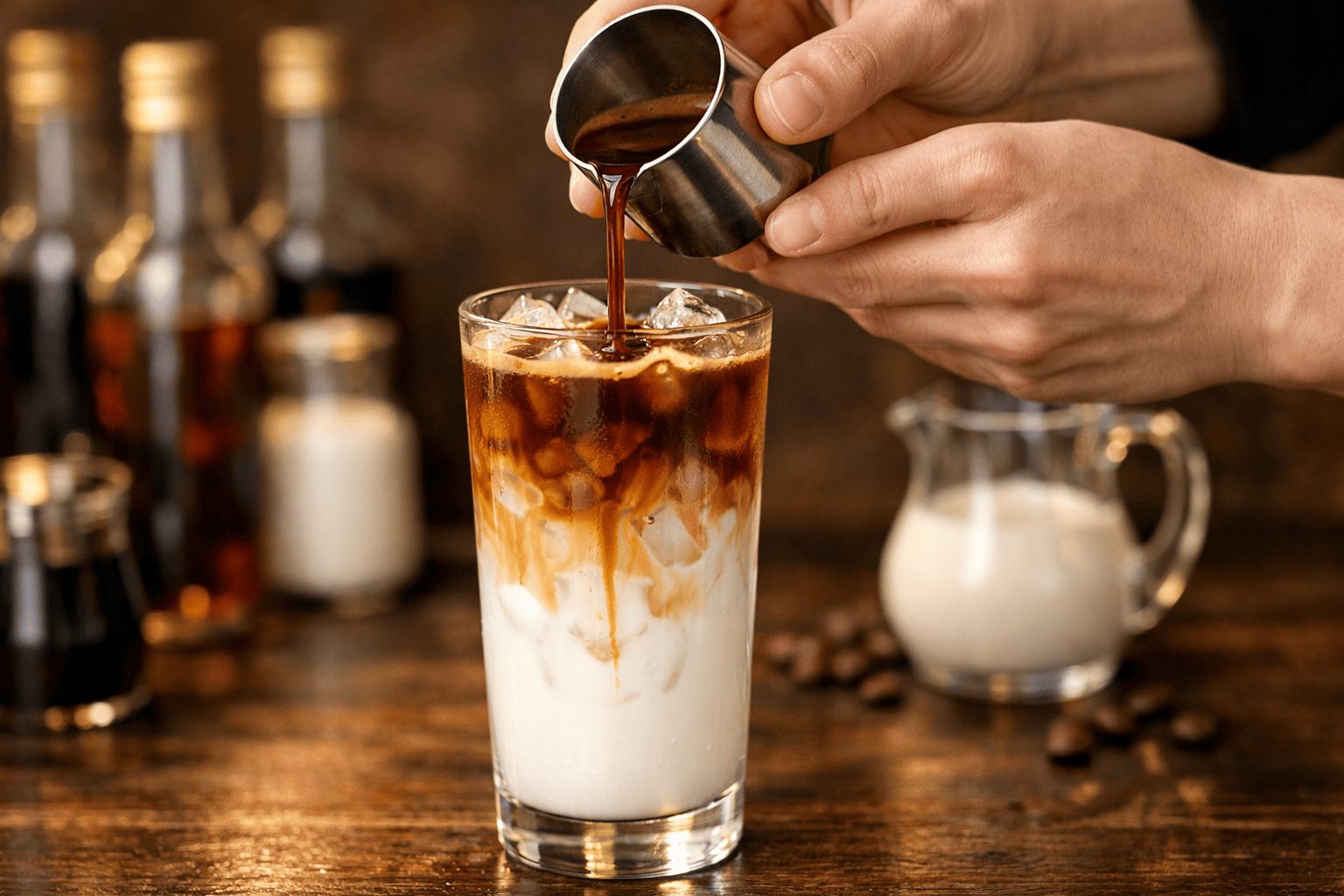 Кофейный коктейль для дружеской встречи