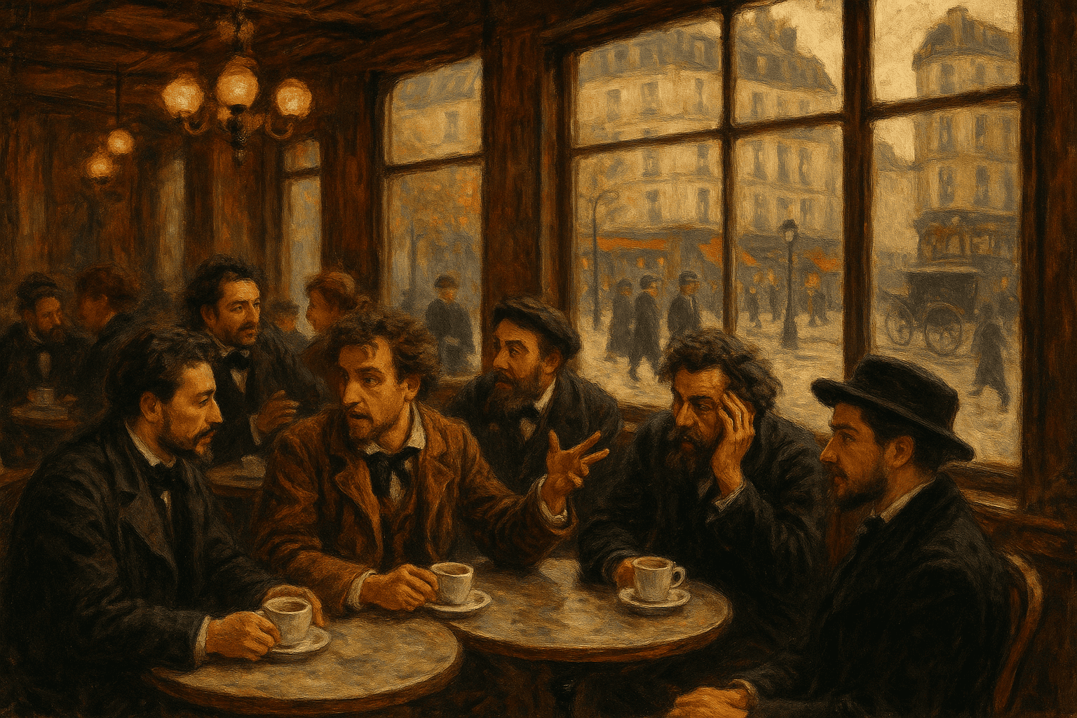 От Ван Гога до Бальзака: 5 примеров того, как кофе в искусстве менял историю От Ван Гога до Бальзака: 5 примеров того, как кофе в искусстве менял историю