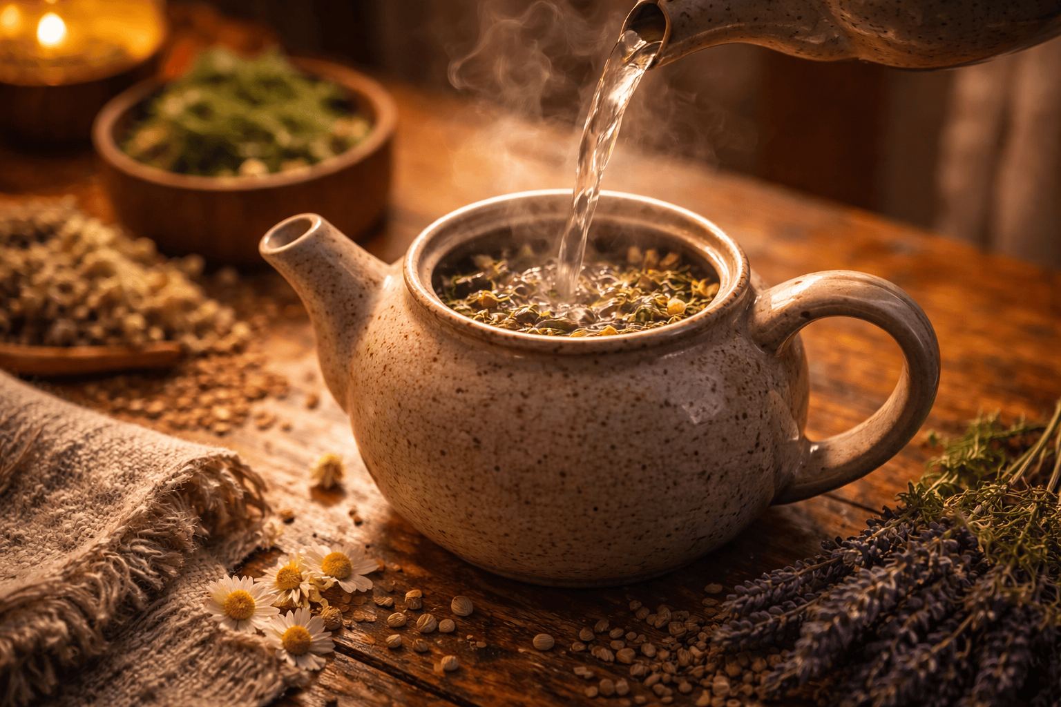 Чай для сна: влияние на нервную систему и качество сна