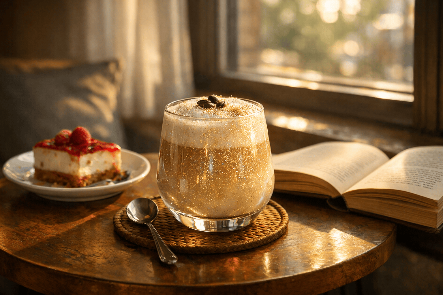 Блестящий раф: как приготовить самый фотогеничный кофе дома?