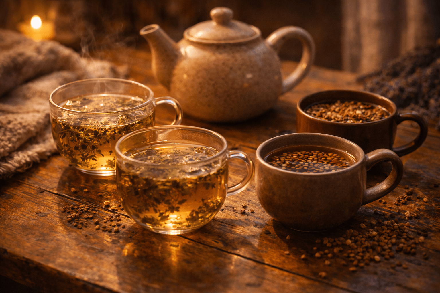 Чай для сна: влияние на нервную систему и качество сна