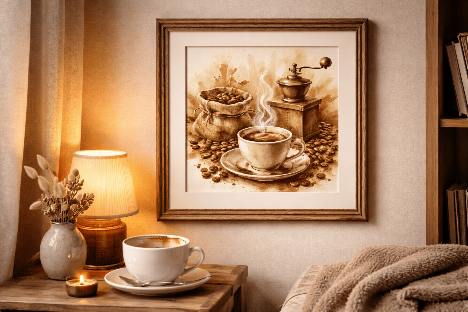 Ароматное хобби: всё, что нужно знать про картины из кофе