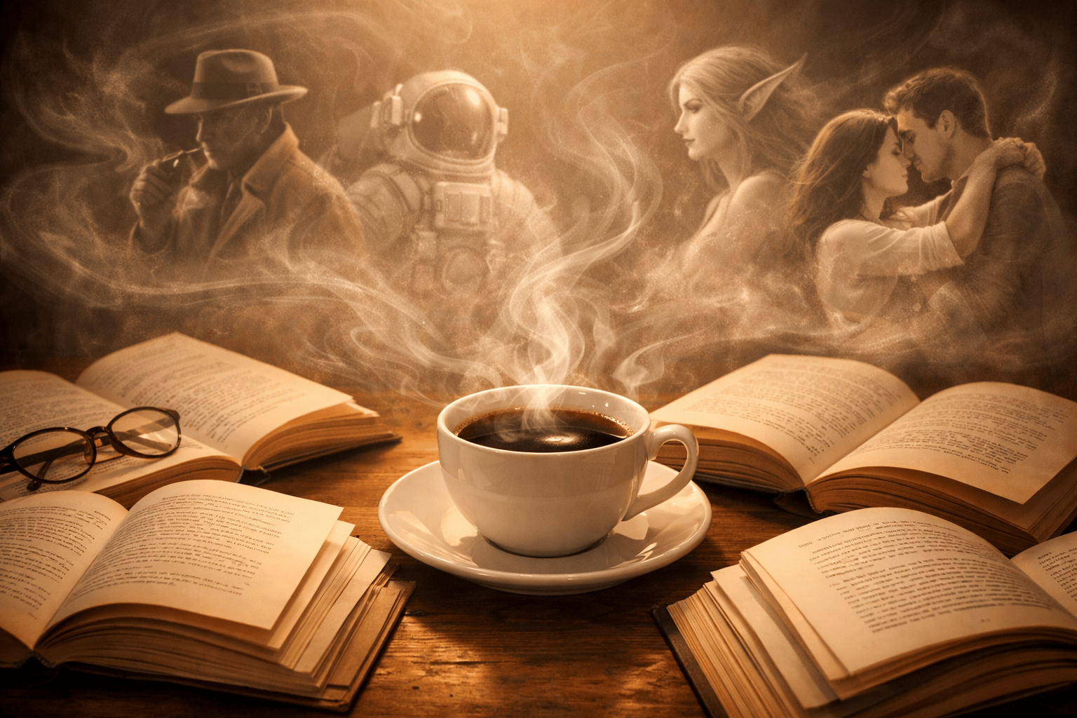 Когда кофе в книгах — это больше, чем просто деталь сюжета