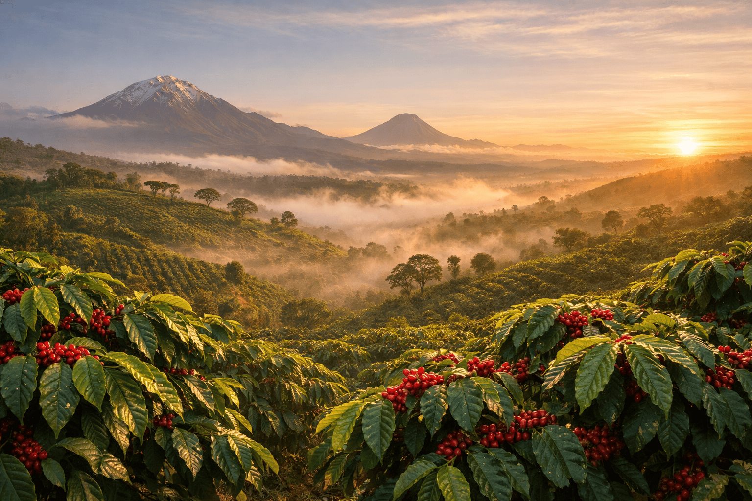 Кофе из Кении: взрывная кислотность и сложный ягодный профиль