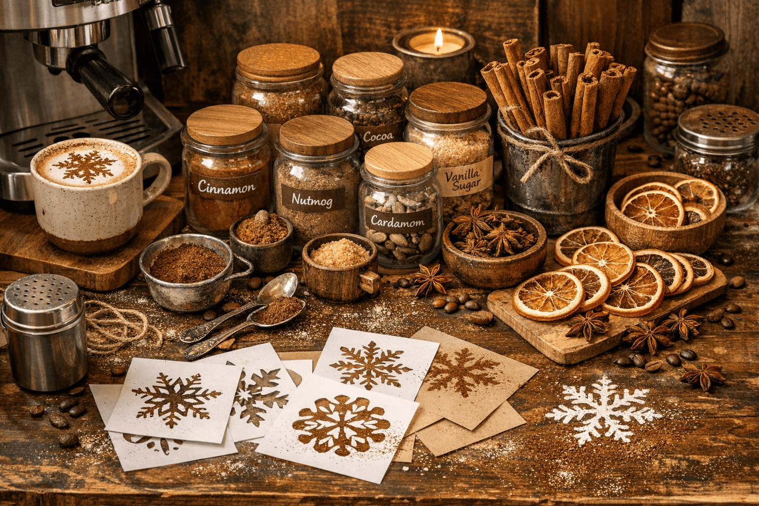 Как украсить кофе к Новому году: идеи для праздничной подачи