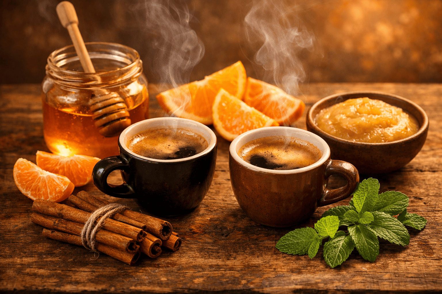 Рецепты горячих кофе-напитков для зимних вечеров и Нового года