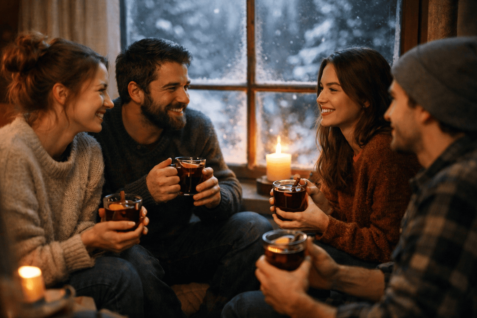 Горячий глинтвейн из чая — альтернативный напиток к традиционному глинтвейну