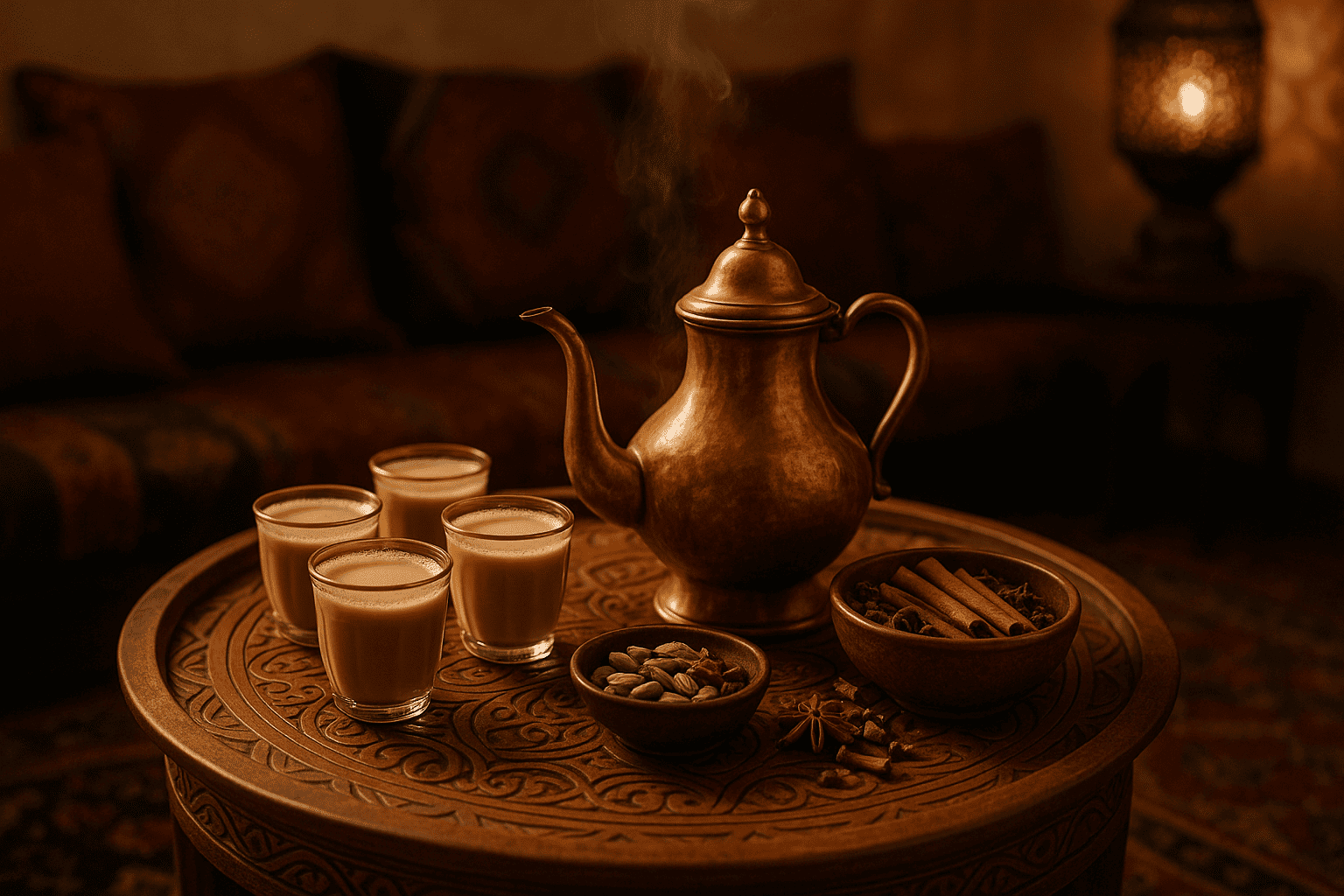 Чай Карак по-дубайски: как приготовить ароматный напиток дома