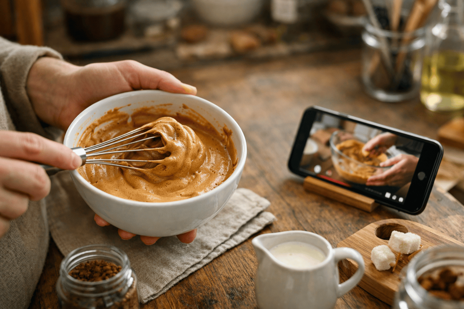 Корейская «дымка» (cloud coffee): рецепт с воздушной пеной