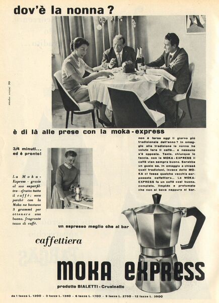 Кофеварка Bialetti Moka Express Кофеварка Bialetti Moka Express