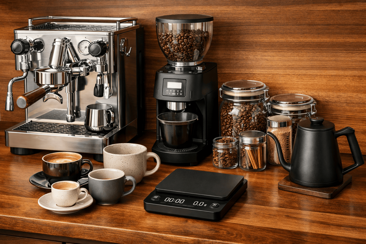 Кофейная зона дома и в офисе: лучшие идеи для организации уютного уголка