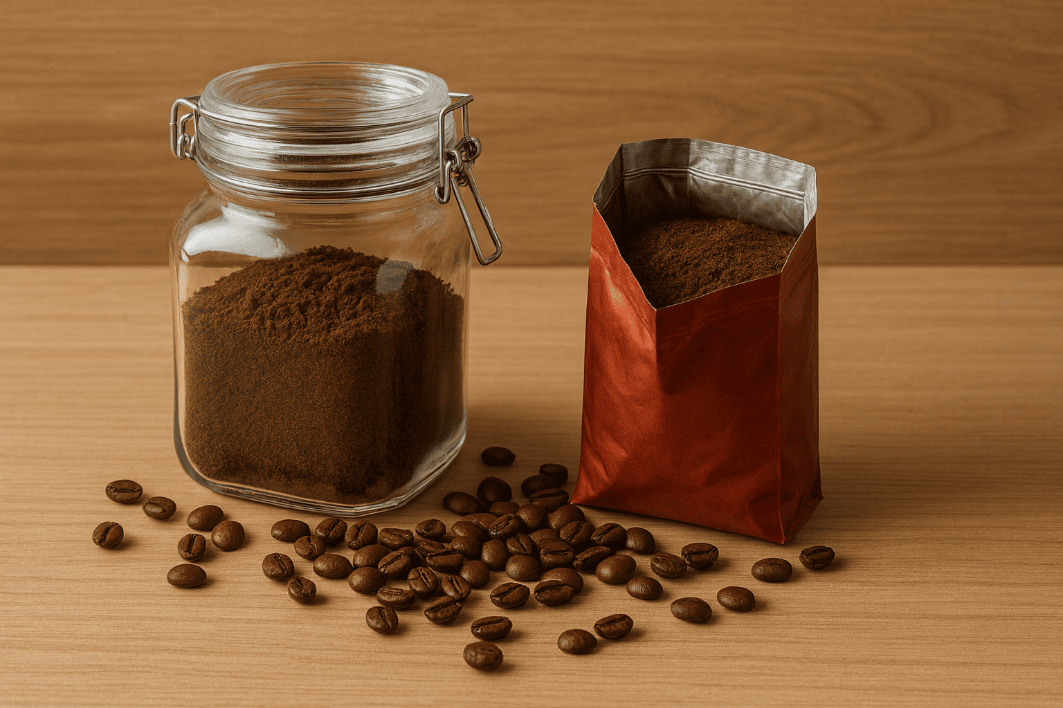 В чем хранить молотый кофе, чтобы сохранить аромат и вкус