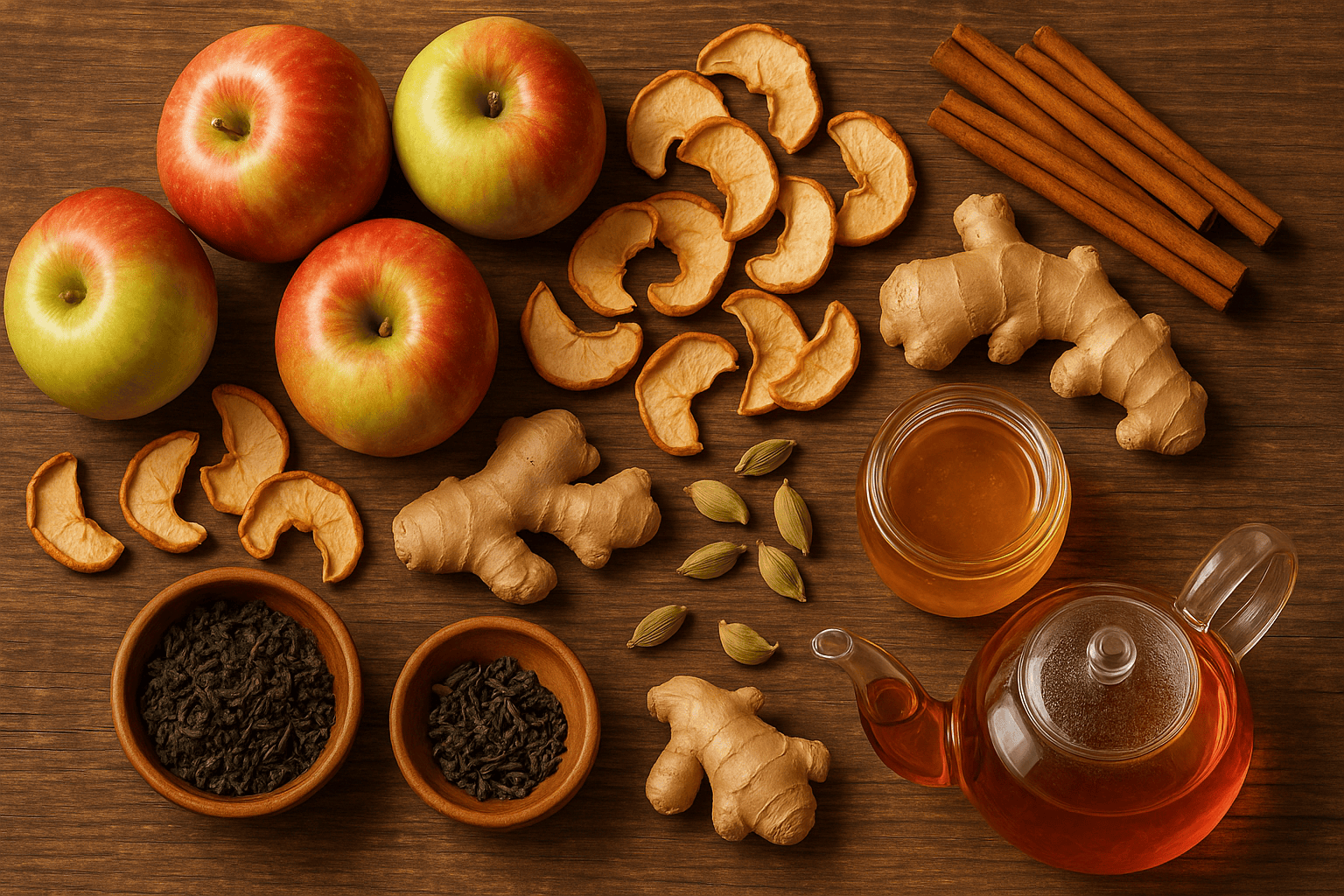 Ароматный яблочный чай: простые рецепты и способы приготовления