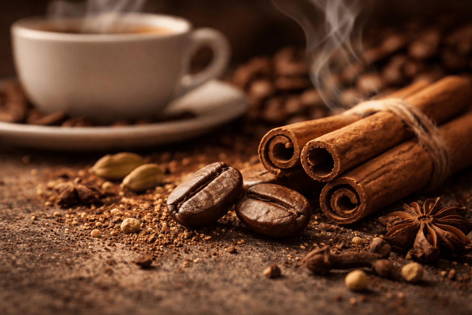 Рецепты кофе с корицей и пряностями