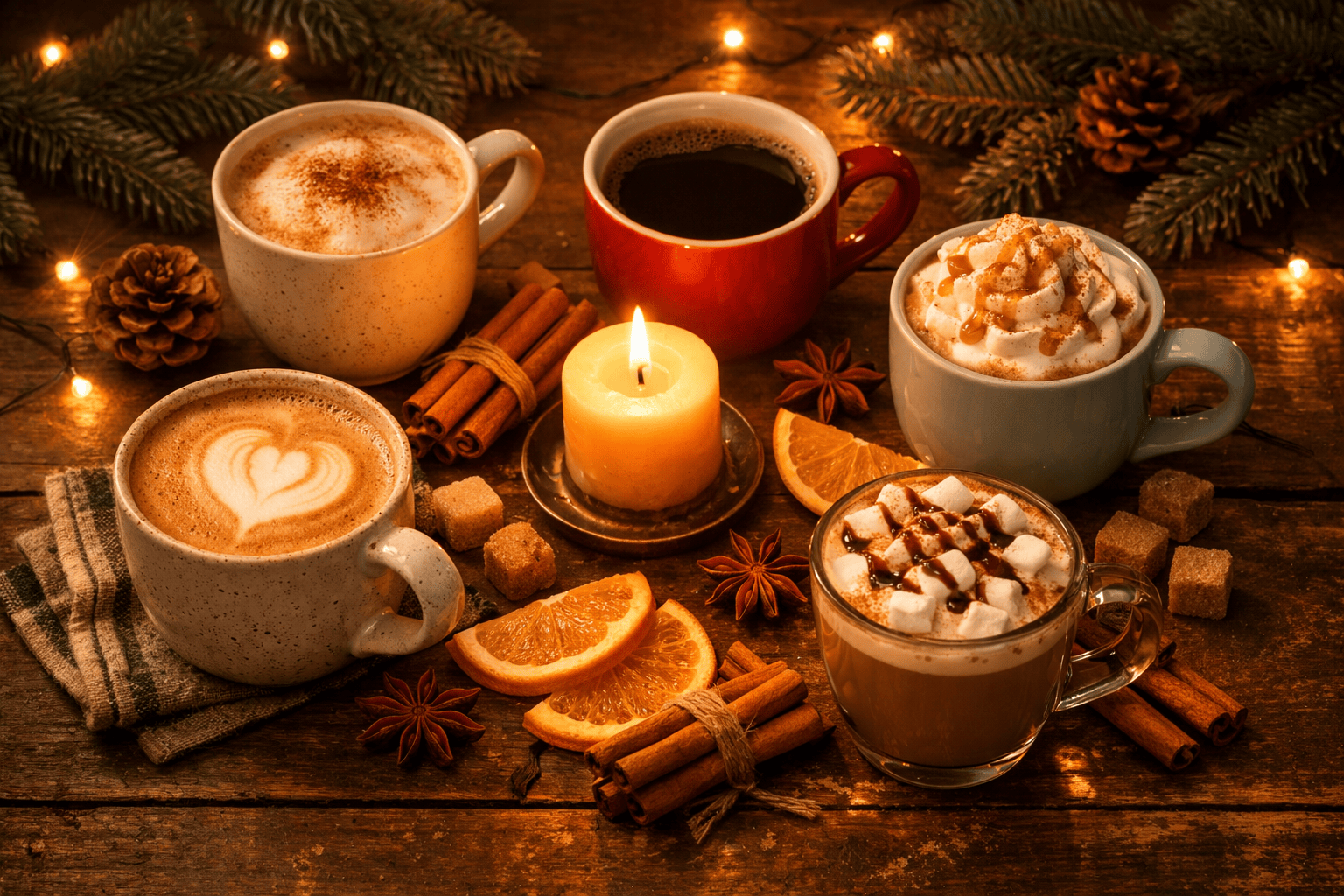 Зимние кофейные напитки: рецепты зимних кофе с необычными добавками