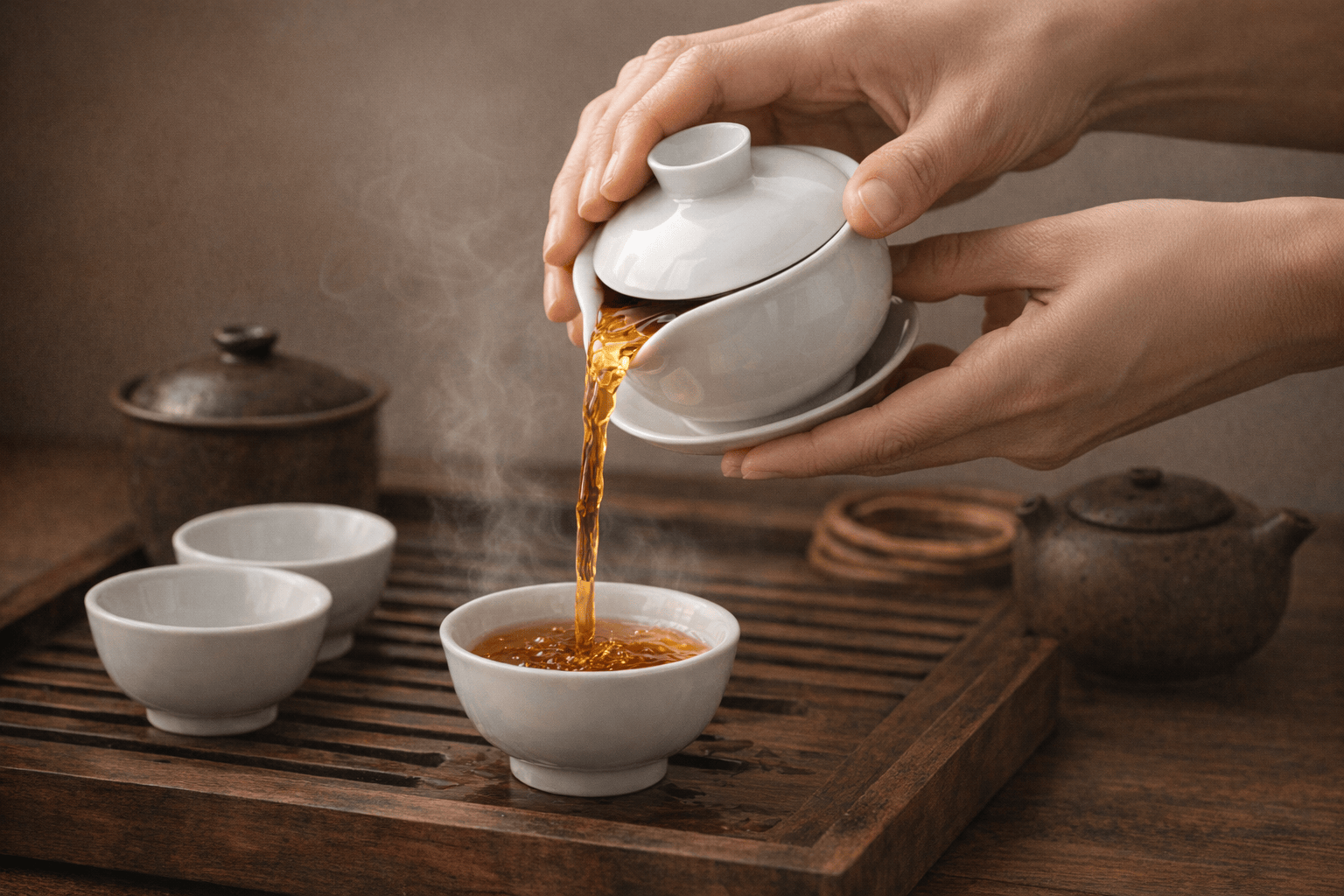 Вечерний ритуал: успокаивающие чаи после шумного праздника.