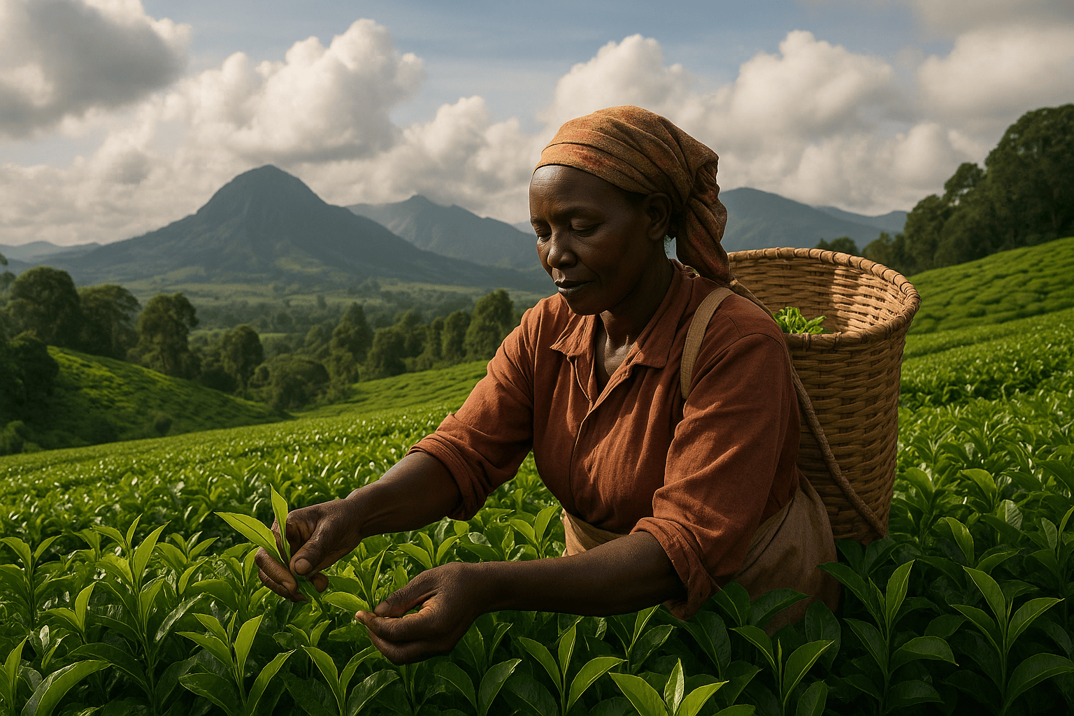 Фиолетовый чай из Кении: как его заваривать и в чем его польза
