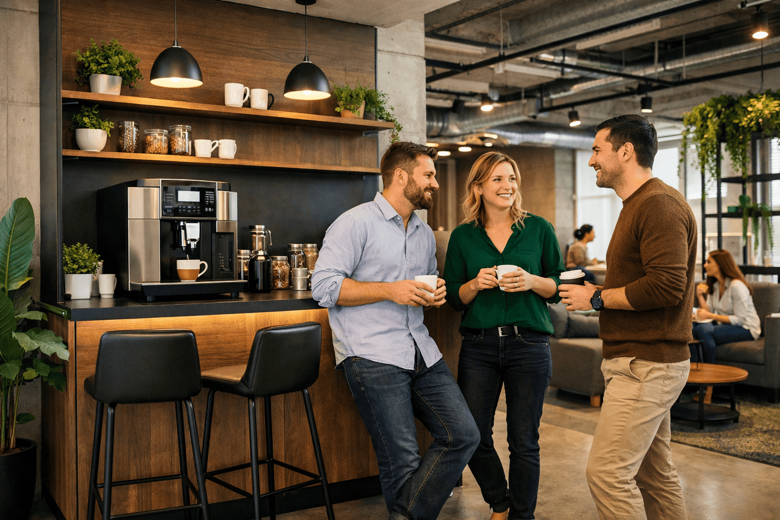 Кофейная зона дома и в офисе: лучшие идеи для организации уютного уголка