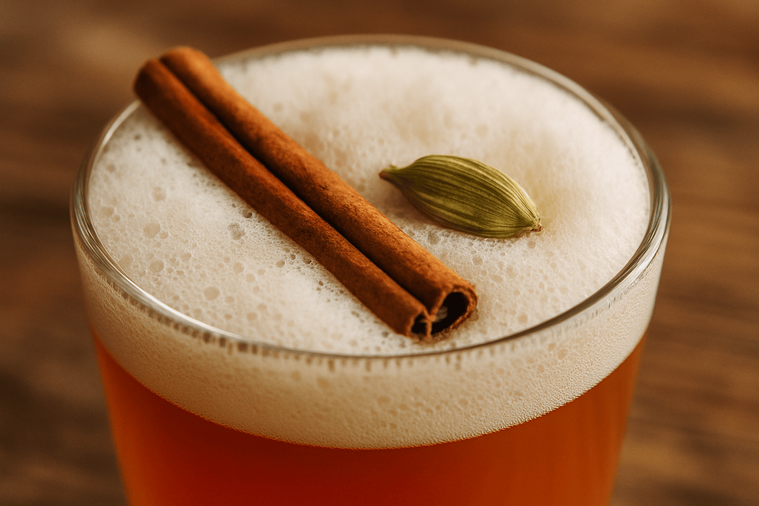 Пряный чай латте: идеальный согревающий напиток для прохладной погоды