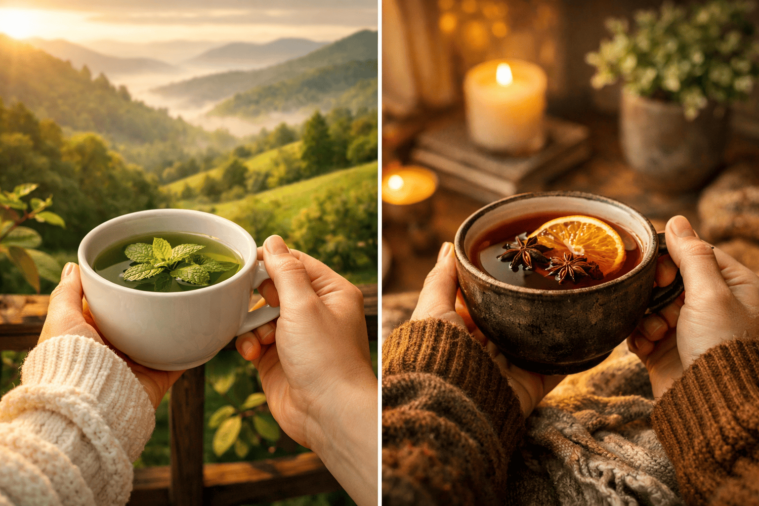 Чаи с добавками: комбинации с ягодами, цитрусами, специями и травами