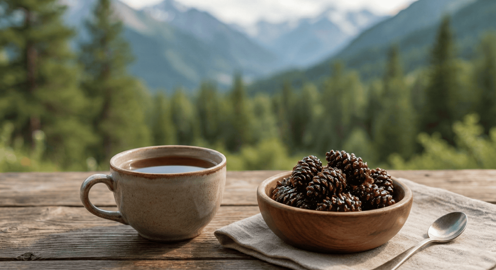 Сосновые шишки