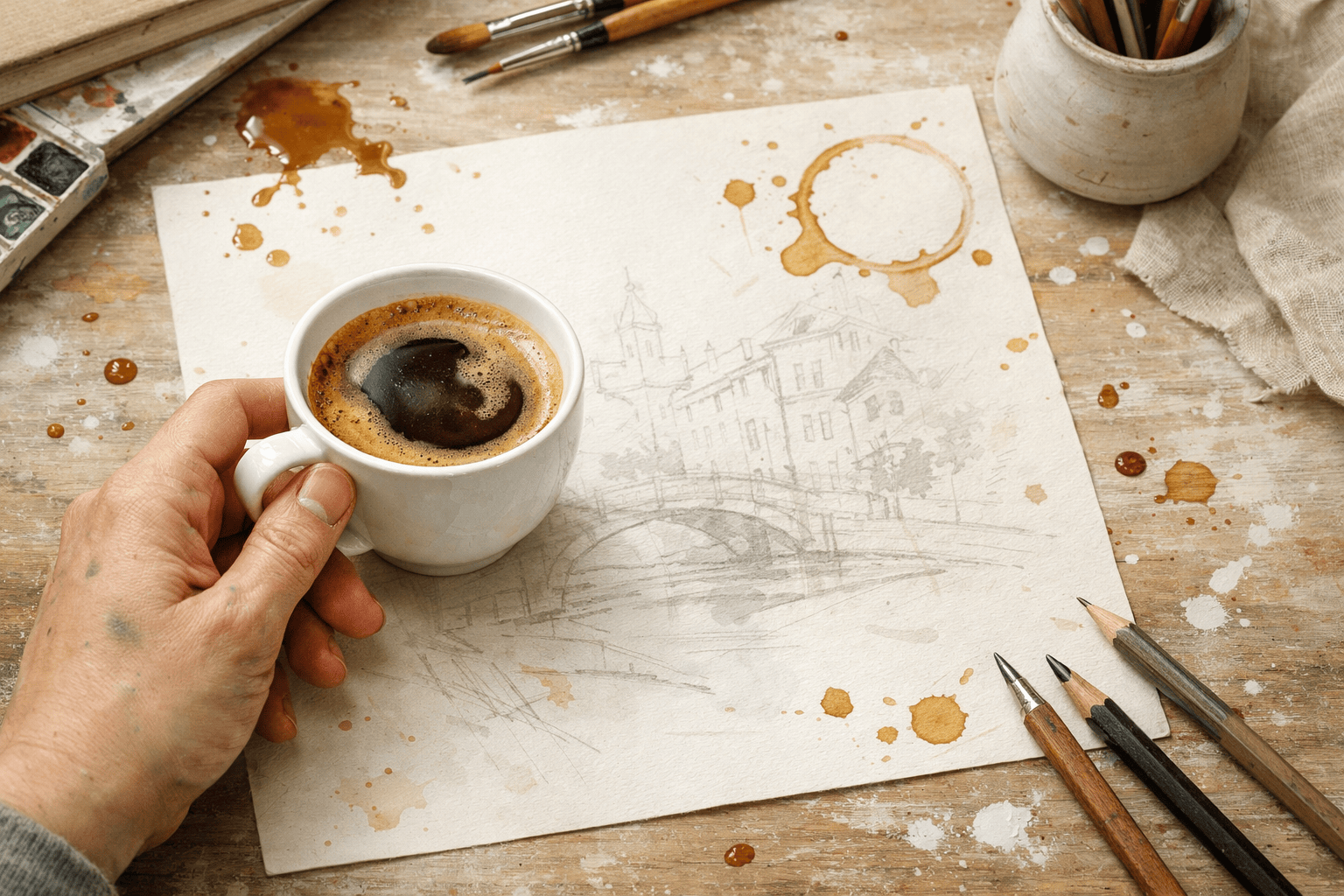 Ароматное хобби: всё, что нужно знать про картины из кофе