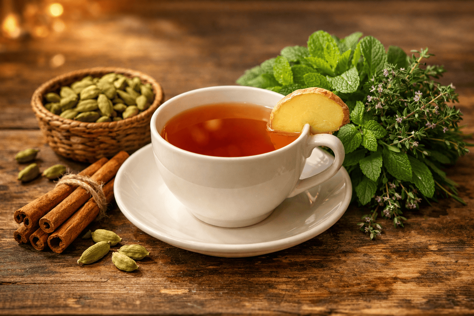 Чаи с добавками: комбинации с ягодами, цитрусами, специями и травами