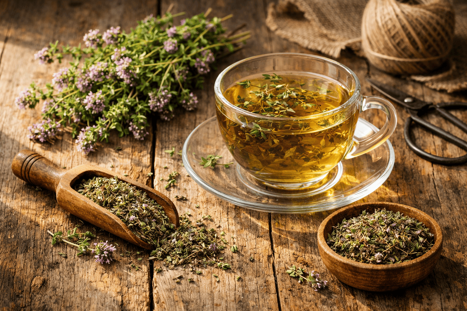 Травяные чаи для поддержки иммунитета в межсезонье