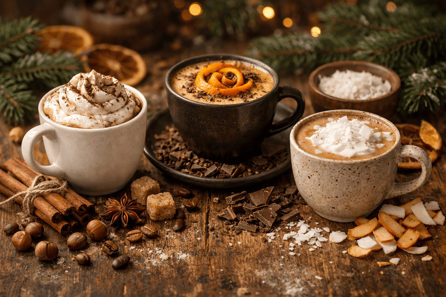 Кофе с корицей и шоколадом: праздничные рецепты к зимним праздникам