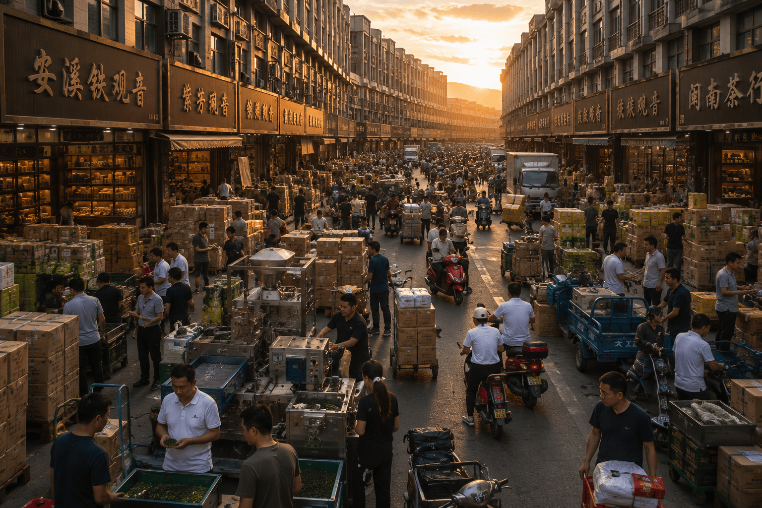 Три чайных мира Фуцзяни