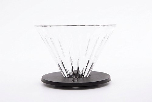 Воронка Timemore Crystal Eye 02, стекло свежеобжаренный кофе