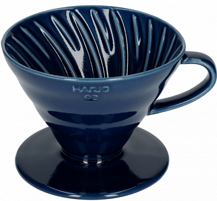 Воронка Hario V60 - 02 / красный пластик для кофе – купить пуровер для ...