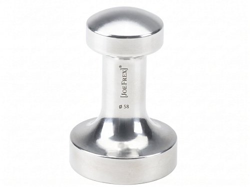 Темпер JoeFrex D58 Metal, плоский, алюминий свежеобжаренный кофе