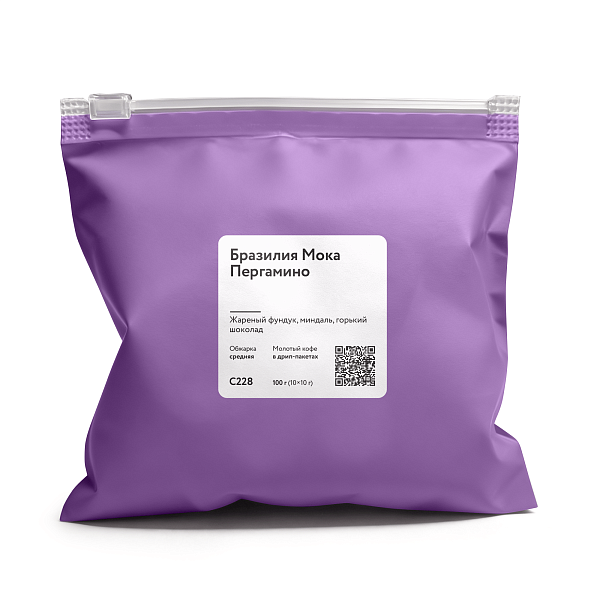 Бразилия Мока Пергамино пиберрифото