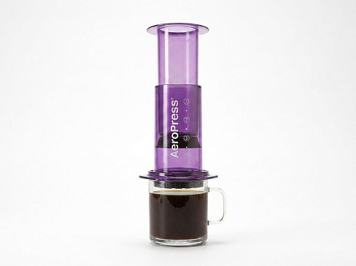 AeroPress Clear — прозрачная ручная кофеварка свежеобжаренный кофе