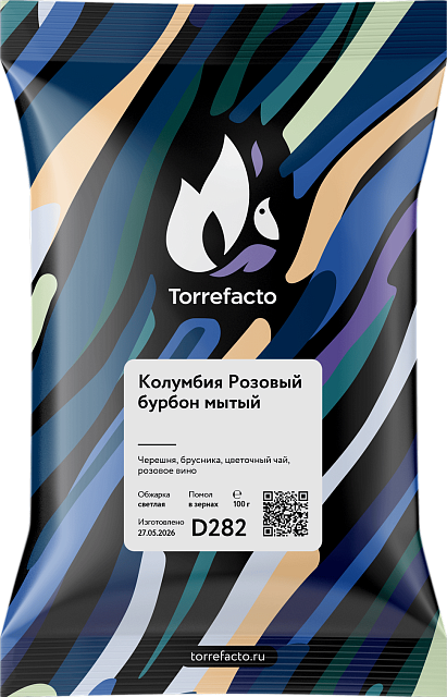 Изображение Колумбия Розовый бурбон мытый D 282